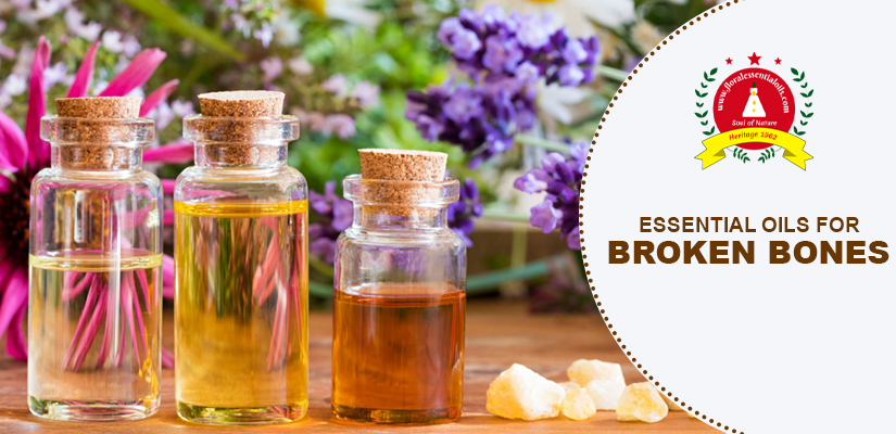 essential oils for broken bones