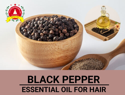 black pepper essential oil for hair