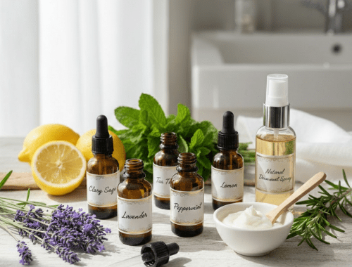 essential oils for sweating