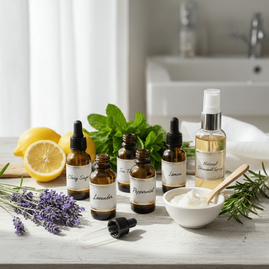 essential oils for sweating